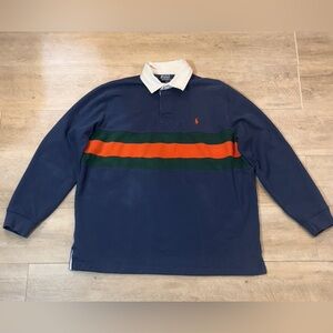 Polo by Ralph Lauren Men's Rugby Shirt Size Large
